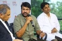 Chiranjeevi At Free Cancer Screening Camps Schedule Announcement Press Meet